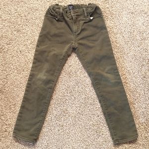 Gap Denim boys army green jeans size 7